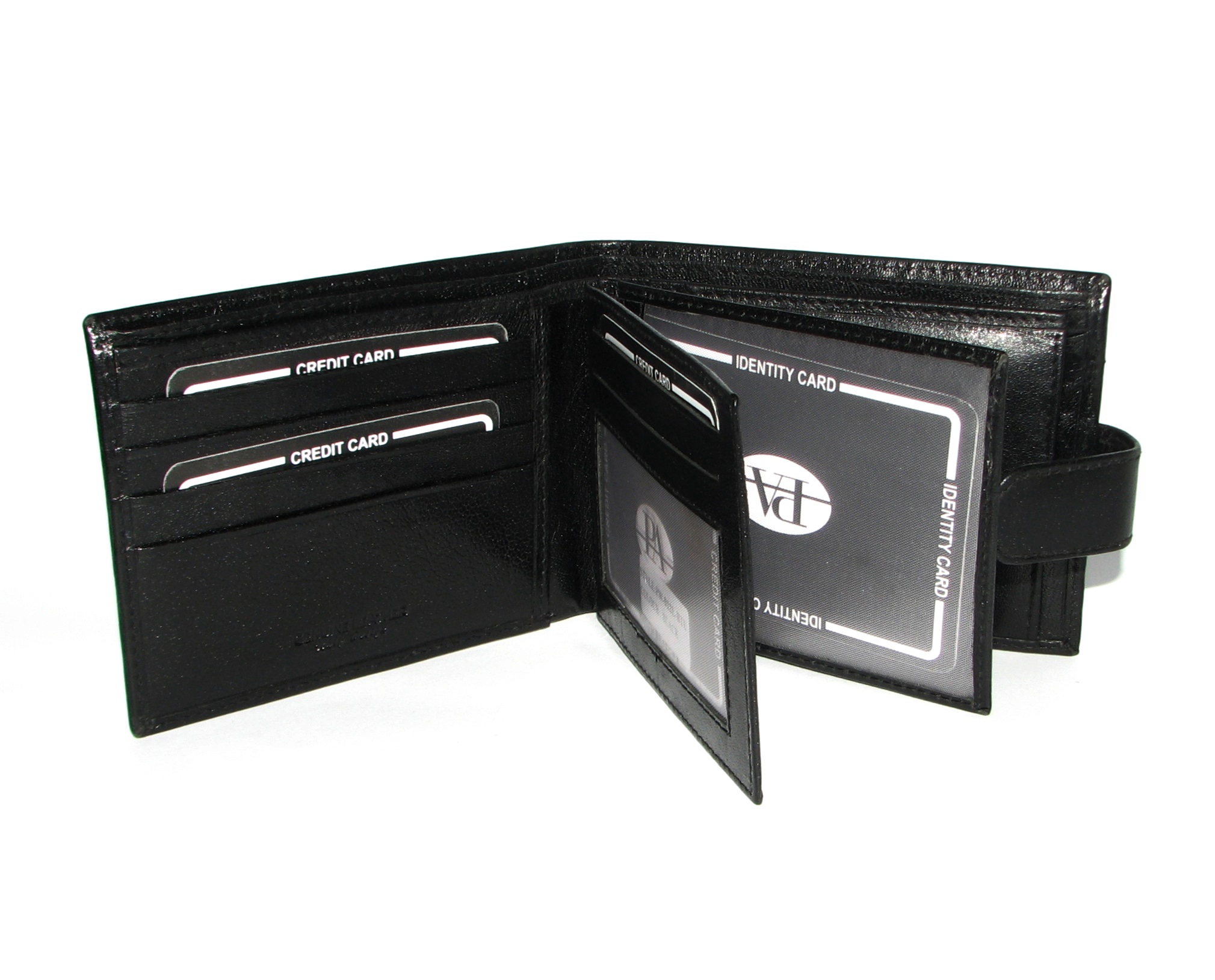 Кошелек мужской Pierre Andreus PW-012L-BTU BLACK Кошелек мужской Pierre Andreus PW-012L-BTU BLACK